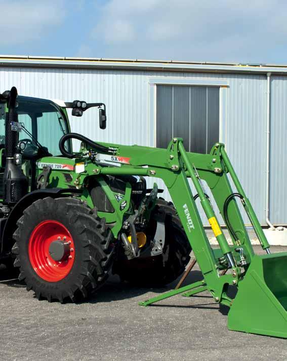 A Cargo gém 16 17 Könnyű fel- és lekapcsolás Gyors fel- és lekapcsolási technika Az új Fendt Cargo-Lock-kal a fel- és lekapcsolás nagyon egyszerűen és gyorsan működik.