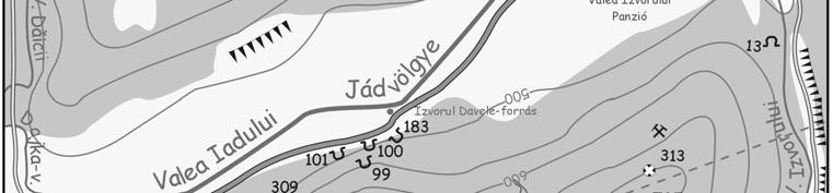 zsomboly, 3. bányajárat, 4. forrás, 5.