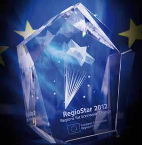 A RegioStars öt éve középpontban az erősségek 2008-ban a RegioStars az innovatív projektek díja az Európai Unió kohéziós politikája által támogatott hasznos, innovatív kezdeményezések azonosításának,