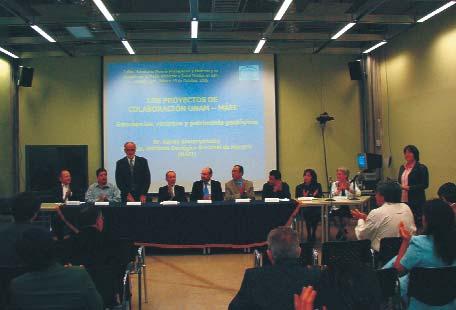 Within the framework of the project the lecturers presented the results of the project and discussed the questions of the continuation at 2 conferences in the Hungarian National Museum and Geological