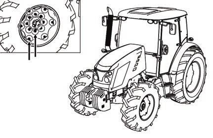 tekinthető) különösen a traktor hordozó részeinek csavarkötéseit ellenőrizze a megállapított hibákat azonnal szüntesse meg, ezáltal elkerüli a károsodásokat és az üzembiztonság veszélyeztetését is