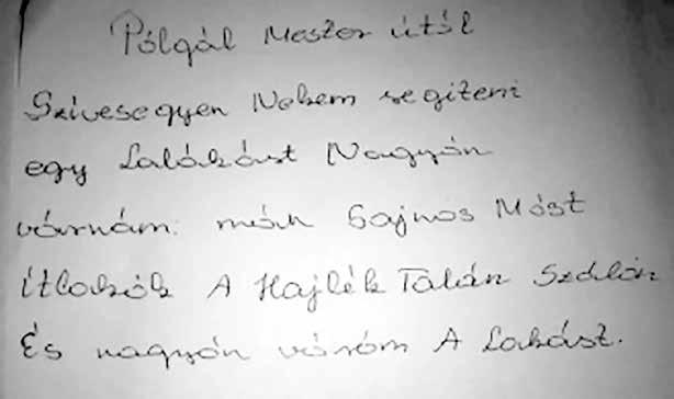 176 Kocsyné Takács Ildikó Szoták Szilvia A fenti kompetencia, főképp a kompetencia hiánya az, amely arra enged következtetni, hogy az itt élő emberek jelentős része képtelen lenne egy bármilyen