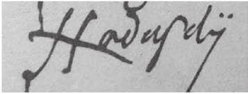 92 Terbe Erika 1. ábra: Aláírás 1532-ből 2. ábra: Aláírás 1539-ből 3. ábra: Aláírás 1541. december 17 4. ábra: Aláírás 1541. december 22. 5.