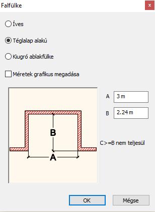 létrehozni. 1.2.1. Négyzetes falkiszögellés létrehozása Hozzon létre egy falkiszögellést (1.
