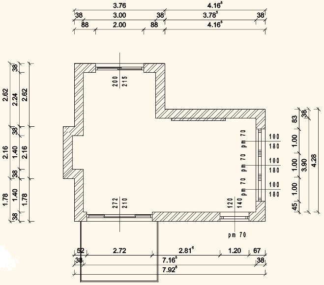 5. Workshop: Dokumentáció készítés 167 A méretezések követni fogják a rajz változásait. Újabbakat adhat a jelenlegiekhez, vagy törölhet a meglévők közül.