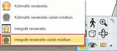 Válassza az Objektumközpont / Katalógusok / Objektumok / Világítás könyvtárból a Fali lámpák alkönyvtárat, és itt válassza a Fali lámpa