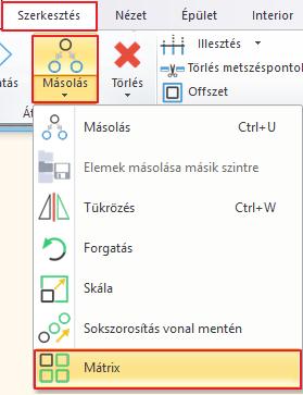 1. Workshop: Nappali tervezés 39 Az ablakban válassza az értékkel opciót.