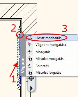 Opcionális: Az alábbi ábrán levő eredmény eléréséhez a függöny tulajdonságait változtattuk meg.