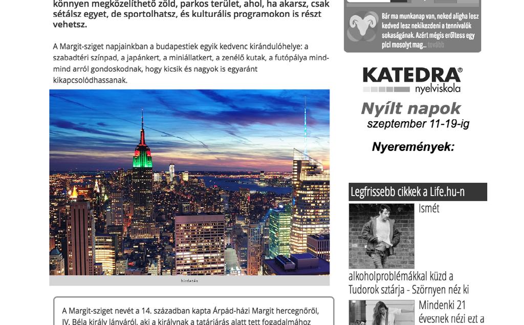 BANNER MEGJELENÉSEK ROADBLOCK FULL PAGE LAYER