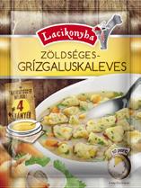 zöldborsóleves, zöldséges