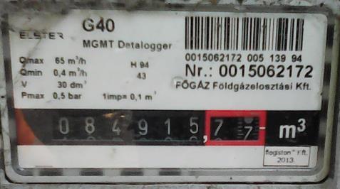 m 3 /óra teljesítményű gázmérők távfelügyeletének telepítési és  üzemeltetési tapasztalatai - PDF Ingyenes letöltés