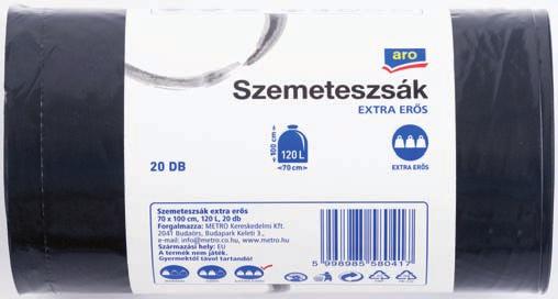 HYPO 349,- 443, 23 1 l: 88,65 20 % minden Aro szemeteszsákra!