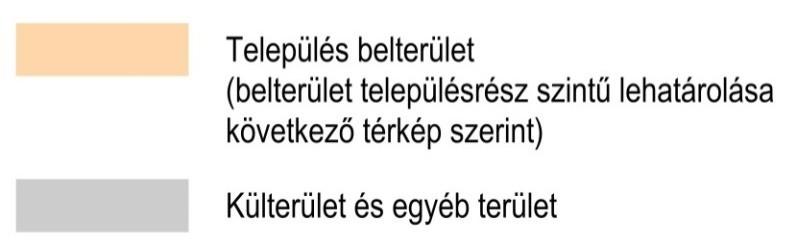 04. TELEPÜLÉSKÉPI SZEMPONTBÓL MEGHATÁROZÓ TERÜLETEK Településrészek A község egyközpontú település.