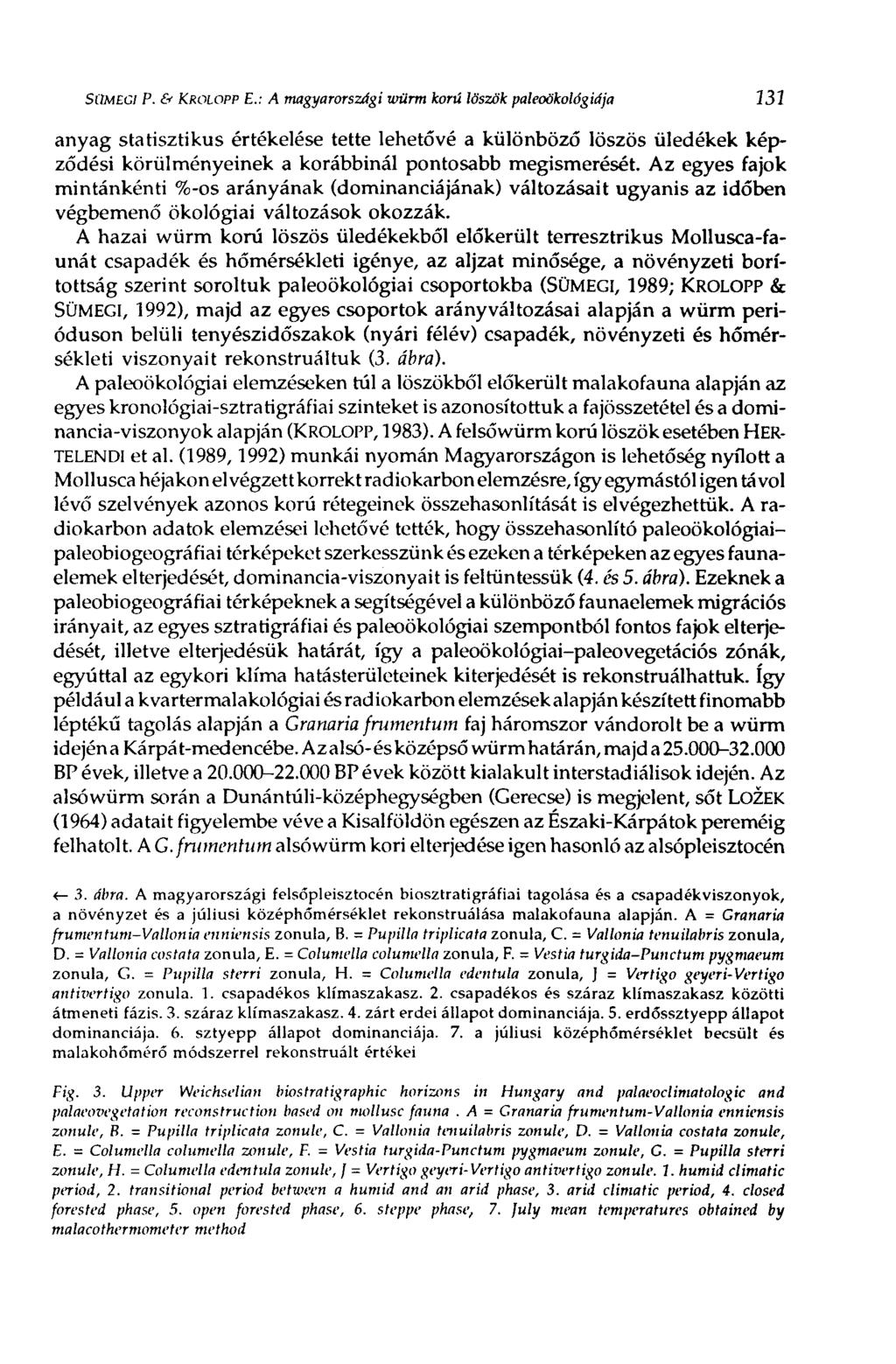 SÜMEGI P. & KROLOPP Е.