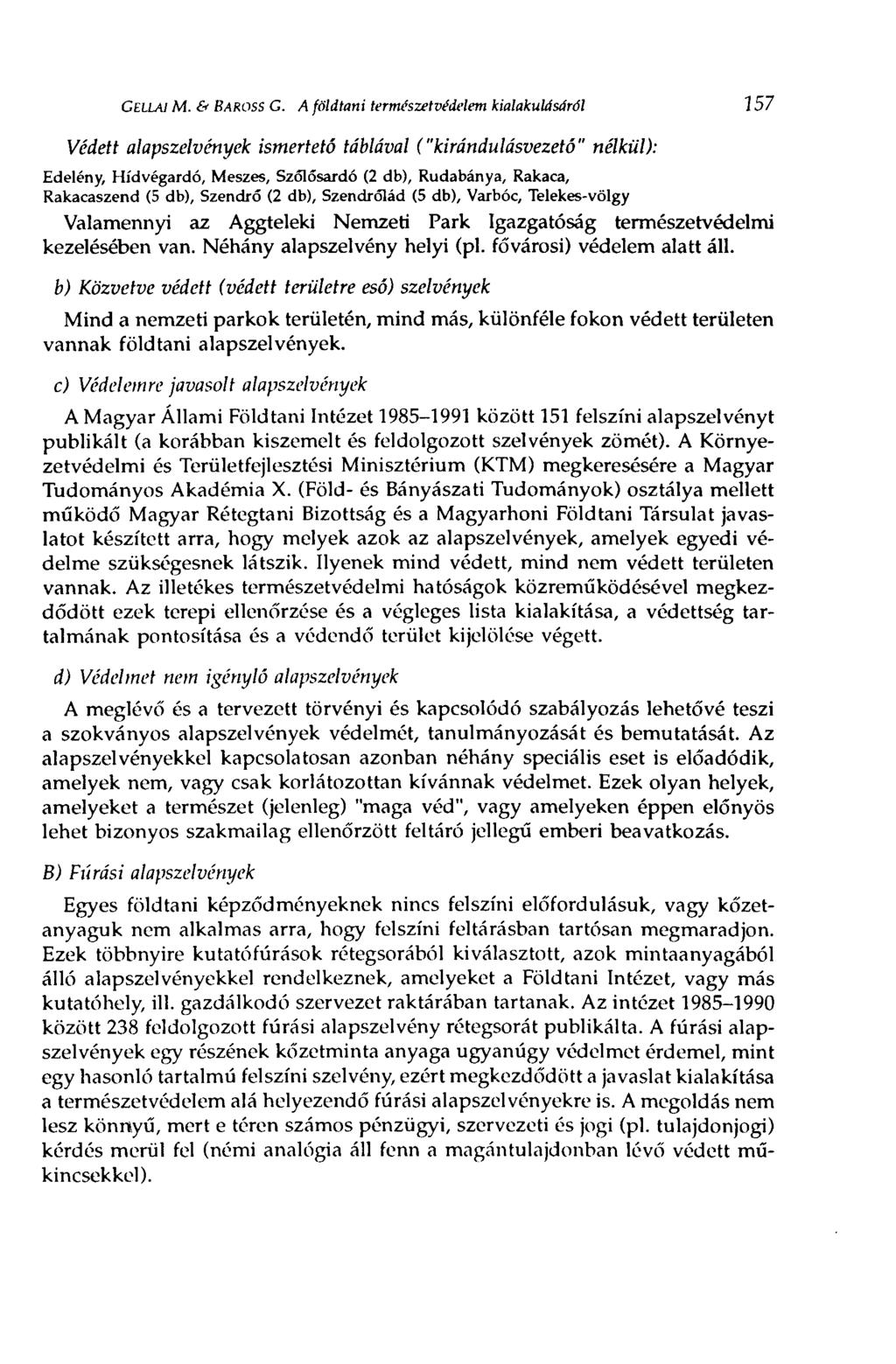CELLÁI M. & BAROSS G.