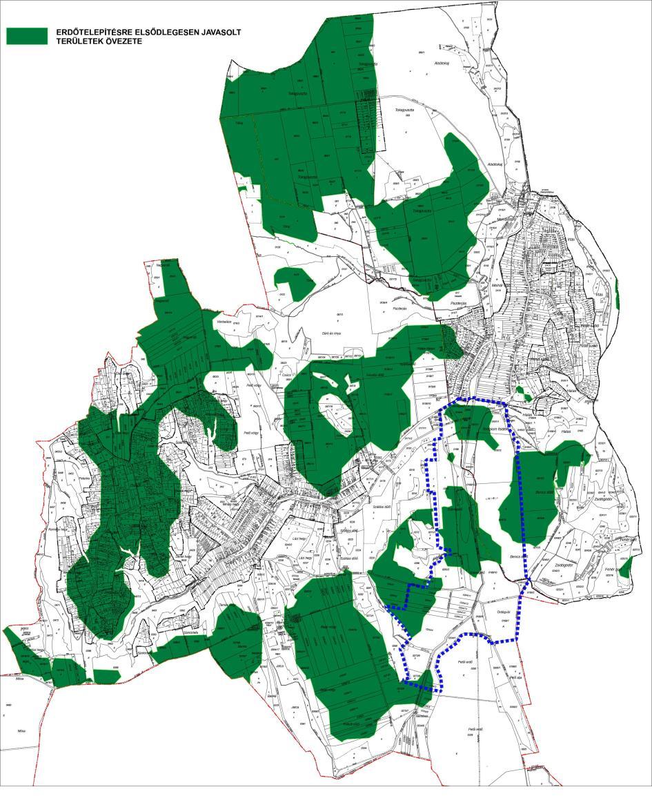 Somogy Megye Területrendezési Terve rdőtelepítésre alkalmas terület 65 BFKH Földmérési,