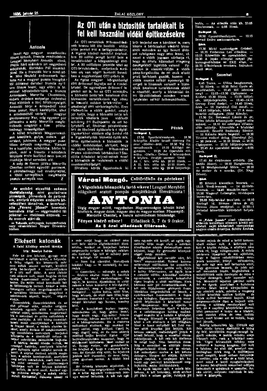1036. január 25. Az arc bőrt elcsúfító számos tisztátalanság, mint gyulladásos plrowágok, pör»enések és pattanások, amelyek elégtelen emésztés következtében lámadnak, a term^szeladla.
