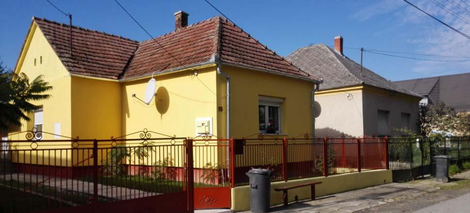 terület. Az utcakép egészen másképp hat távolról nézve az épületek felé nézve az egyoldalas beépítést.