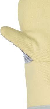 háromrétegű aramid (600 g /m 2 ) egyujjas kesztyű. Hosszúság: 32 cm.