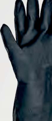 Mănuşi cusute din tricot interlock, acoperite cu PVC, imersate in PU