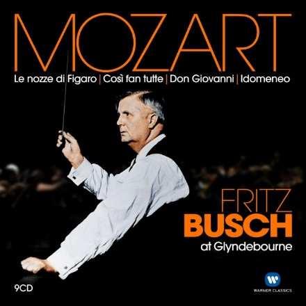 9 CD FRITZ BUSCH AT GLYNDEBOURNE FRITZ BUSCH 0190295801748 E03 Warner Classics opera Glyndebourne-ben 1934-ben gördült fel először a függöny Mozart operáinak dedikált műsorral.