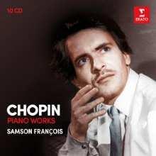 CHOPIN ZONGORAMŰVEK SAMSON FRANÇOIS 10 CD 0190295869205 E02 Erato Frédéric Chopin: Zongoraversenyek, No.