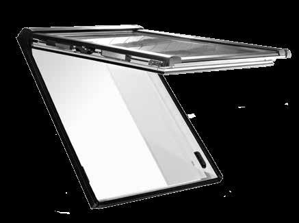 Designo i8 Motoros felnyíló tetőtéri ablak 2-rétegű üveggel Designo i8 motoros felnyíló tetőtéri ablak,műanyagból 2-, vagy 3-rétegű üveggel WDC i8 K WD Roto érvek: + + az állítható ablakszárnynak