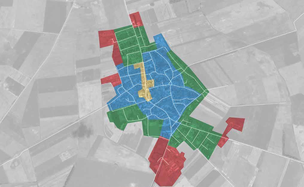 Falu központ Történelmi település rész