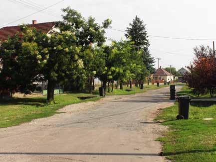 Infrastrukturális szempontból a főút és annak környezete lényegesen jobb állapotban található a távolabbi utcáktól.