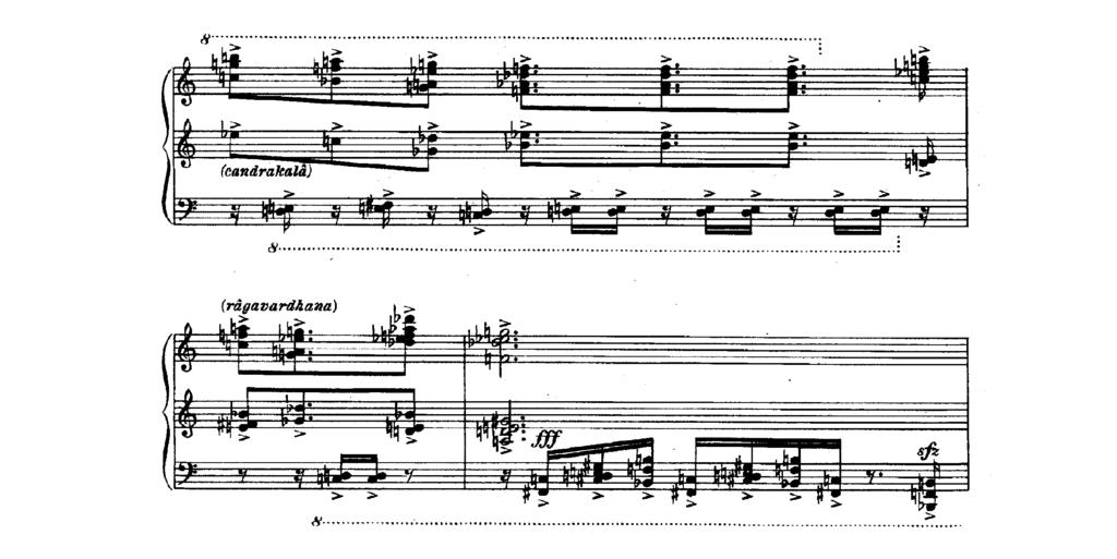 90 68. kottapélda: Éclairs sur l Au-Delà..., No. 2. 69. kottapélda: Cantéyodjayâ 70. kottapélda: Méditations sur le Mystère de la Sainte Trinité No. 5.