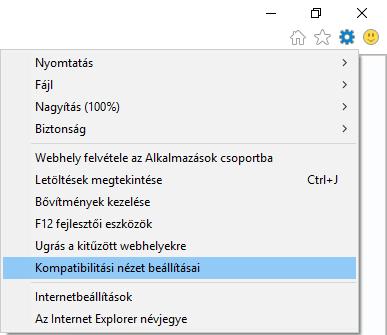 1. Támogatott böngészők Az E-Freight az Internet Explorer 9-es verzióját támogatja, az összes funkció teljes körű és hibamentes eléréséhez ezen verzió használatát javasoljuk.