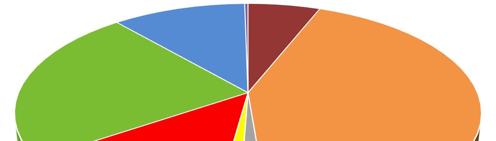 A 6. ábrán a mérlegkörben 218. II. negyedévben termelt villamosenergia-termelés típus szerinti megoszlása látható.