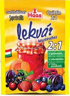 75 Haas Quittin 2:1 zselésítőszer lekvár