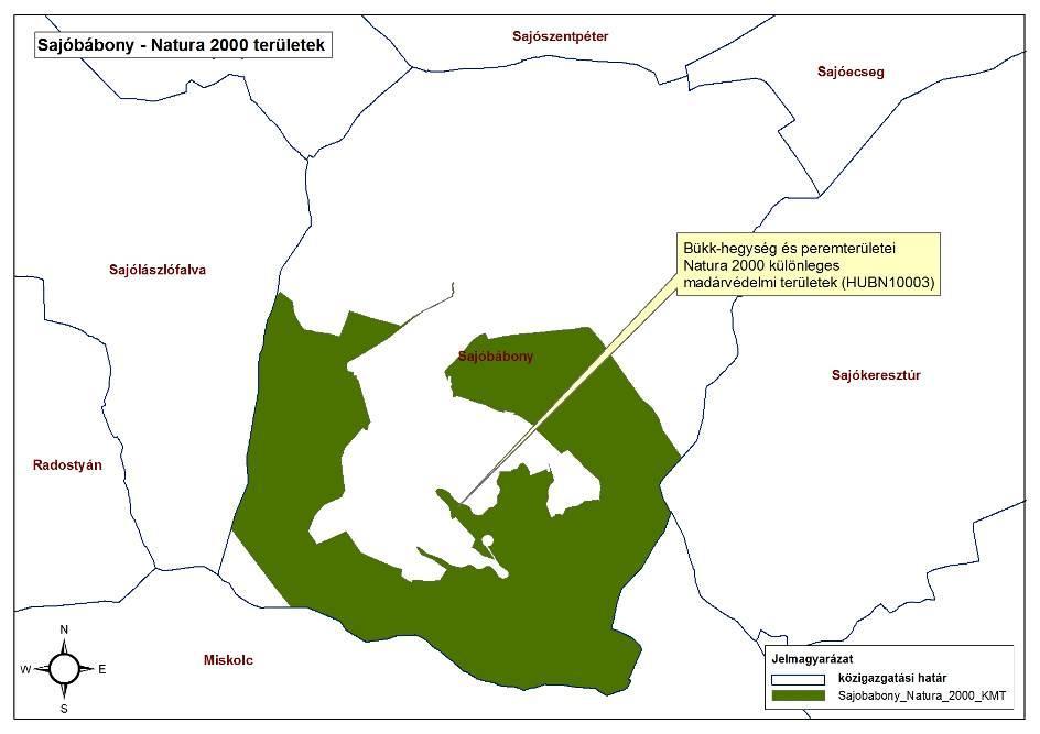 1.1. Natura 2000 területek 1. sz.