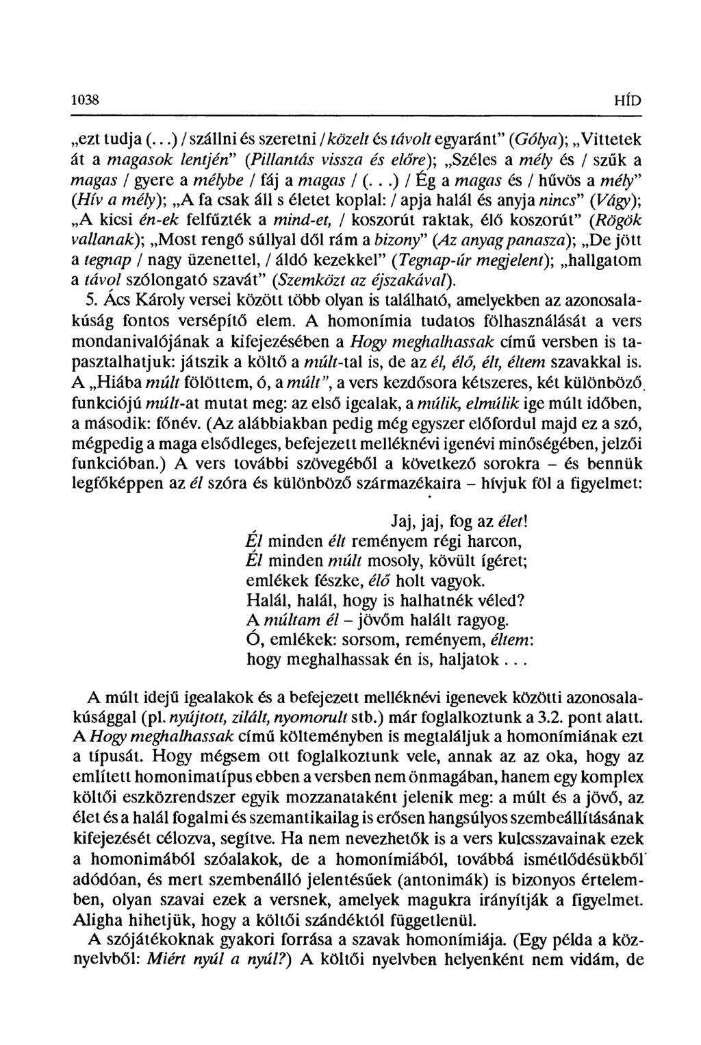 1038 HÍD ezt tudja (.