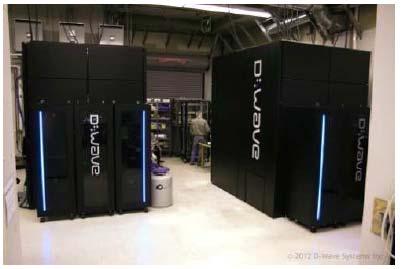 2011: D-Wave One 128 qubit 10 000 000$ 2013: D-Wave Two 512 qubit 2016: D-Wave s flagship product, the 1000-qubit D-Wave 2X quantum computer, is the most advanced