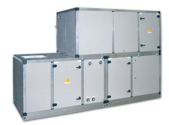 serie L High performance air handling unit from 1.000 to 100.000 m 3 /h General features Available in 18 sizes, capable of covering airfl ow rates from 1000 to approx.