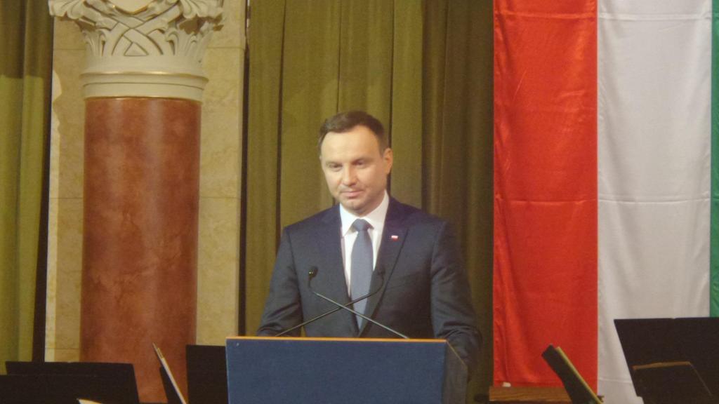 Andrzej Duda megjegyezte azt is, hogy 1939-ben, amikor Lengyelországra rátámadt