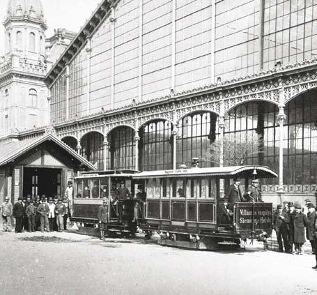 melyet Lechner Ödön és Pártos Gyula tervei alapján emeltek. Iparművészeti Múzeum. A felvétel 1896 után készült.