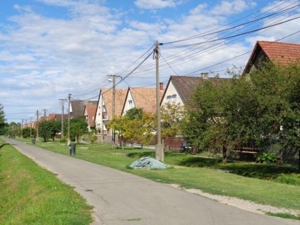 utca Új beépítésű terület: A 80 as években létrejött, jelentős