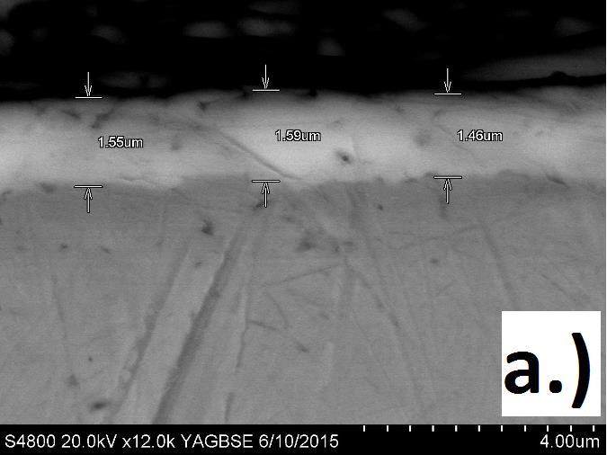 A 107. ábrán a 24 órás terheléseknél megfigyelhető kumulált tűkristály növekedési sebességek láthatóak. Itt az 1,2 μm-nél volt a legnagyobb sebességű a tűkristály növekedés.
