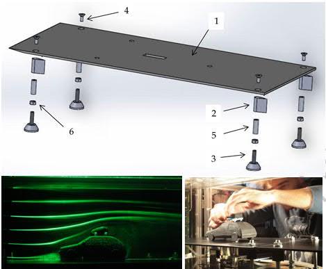 2016-2017-II. / 30 Járműáramlástani mérőstand erőmérő mérlegének áttervezése, tesztelése Redesign & testing of the two-component aerodynamic force measurement facility Dr.