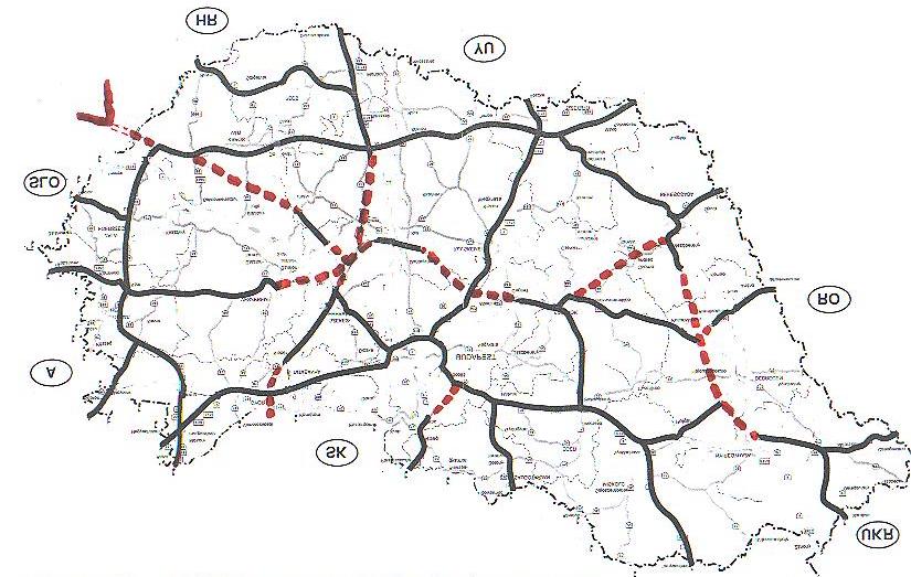 AZ ORSZÁGOT ÁTSZELŐ KÖZÚTI KÖZLEKEDÉSI FOLYOSÓKRÓL 15 Forrás: a 4. ábra 