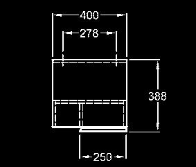 fehér, előlap: matt fehér 804040 163 200 22,8