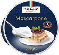 = 1 298 Ft MASCARPONE Tejszínes, zsírdús,