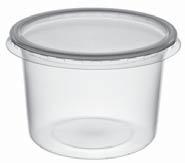 Külön tetővel záródó kerek és ovális dobozok Separate lid round and