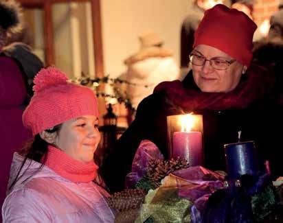 Első adventi gyertyagyújtás december 3. 16 órakor a könyvtár előtt a Német Nemzetiségi Önkormányzat szervezésében KALAND Szántó János festményei december 1.