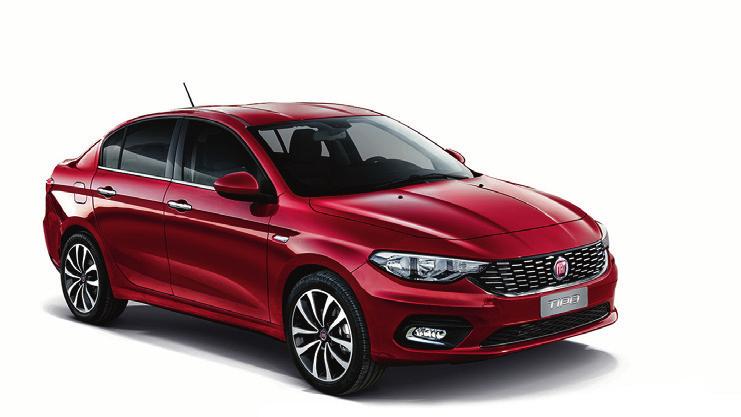 FIAT Tipo 4 ajtós árlista BELSÔ SZÍNVÁLASZTÉK FELSZERELTSÉGI SZINT Tipo Easy Lounge AJTÓBETÉT Fekete, fekete kilincs Fekete, fekete kilincs Fekete, fekete kilincs Fekete, fekete kilincs Szürke, króm