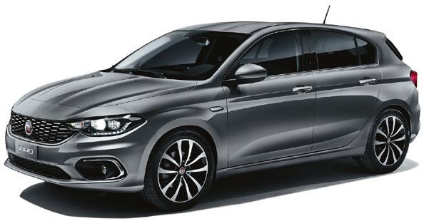 FIAT TIPO 5 ajtós árlista BELSÔ FELSZERELTSÉGI SZINT SZÍNVÁLASZTÉK S-Design AJTÓBETÉT Fekete eco bőr Fekete eco bőr ÜLÉSKÁRPIT OPCIÓ KÓD ÁR PASZTELLSZÍNEK Fekete szövet/eco bőr (727-es opció) Fekete