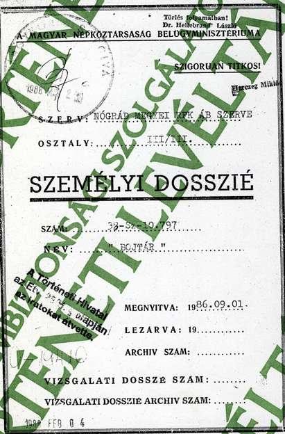 A Bojtár fedőnevű Személyi Dosszié Orbán Viktor és Lévai Anikó tudott erről, mindenkor képben voltak a várható lépésekről.